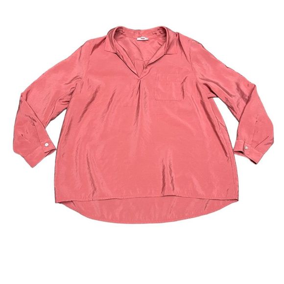 J. Jill Tops - J. Jill Modal Mauve Blouse V Neck